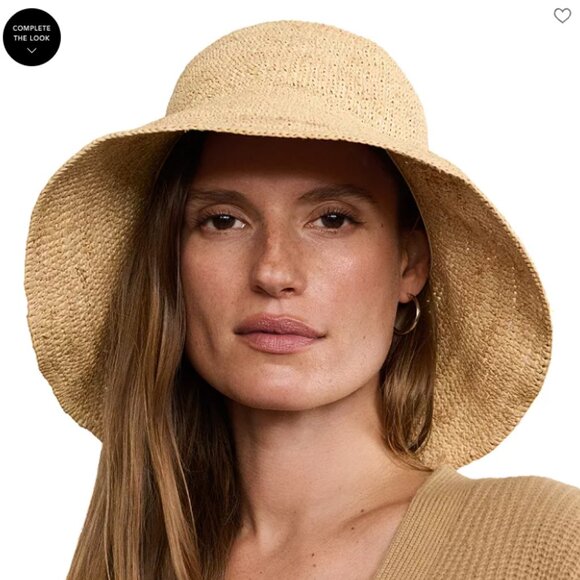 Jenni Kayne Crochet Raffia hat - Picture 5 of 5